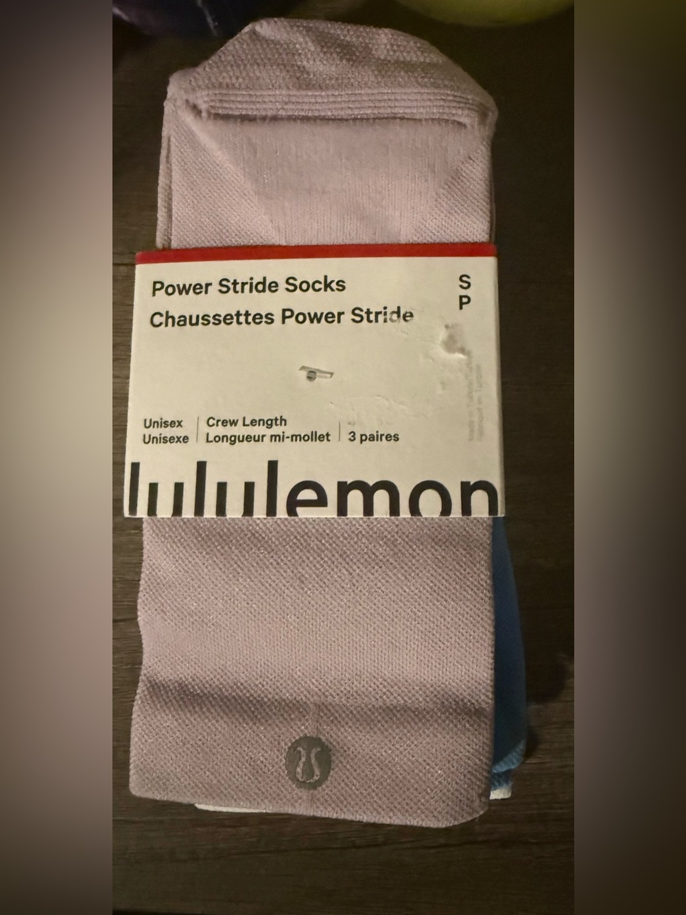 lululemon athletica Power Stride Crew Socks - Light Lavender (3 Pack)